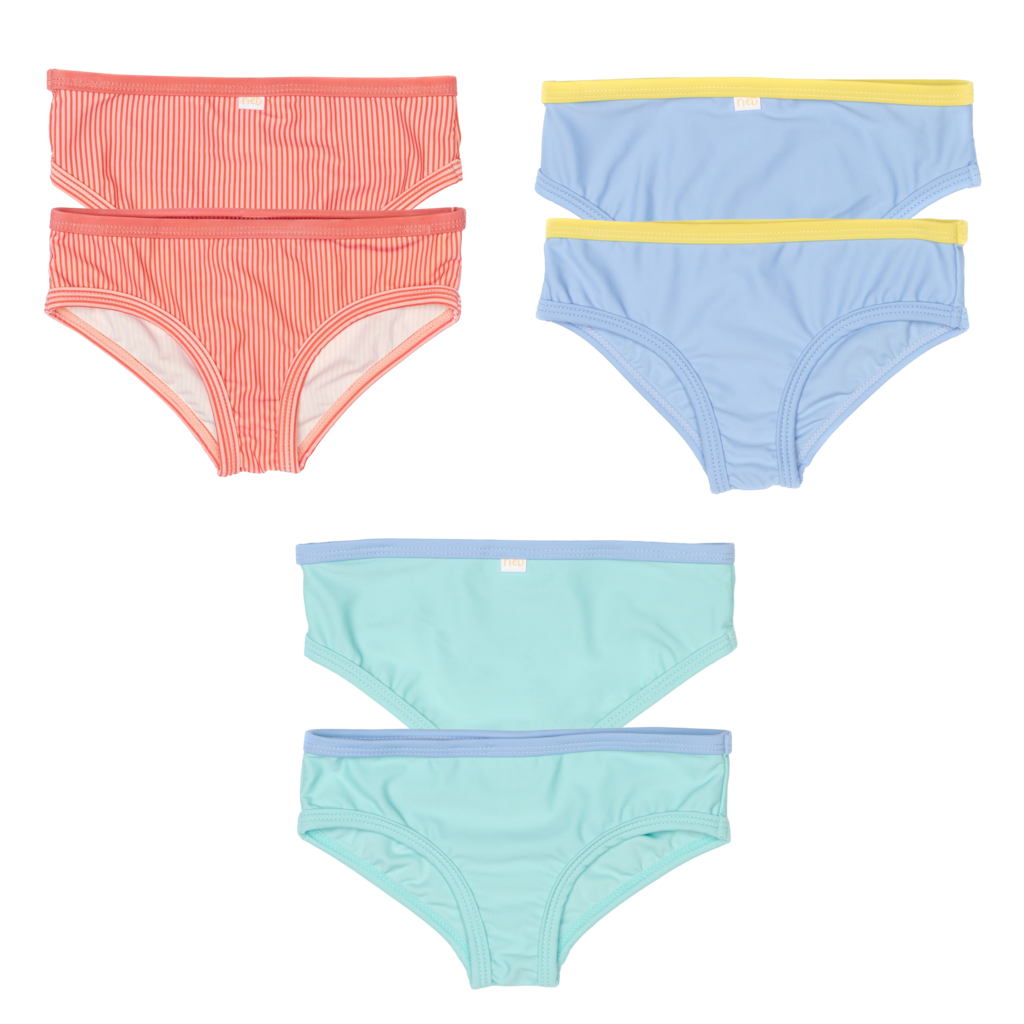 Girls hot sale swimwear briefs